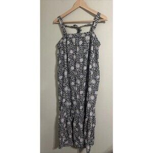 Old Navy Women's Floral Maxi Tiered Dress Size L